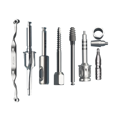 种植引导手术，导板，牙科钻头，种植牙工具成套，延长器，丝锥，起子，衬套，基台